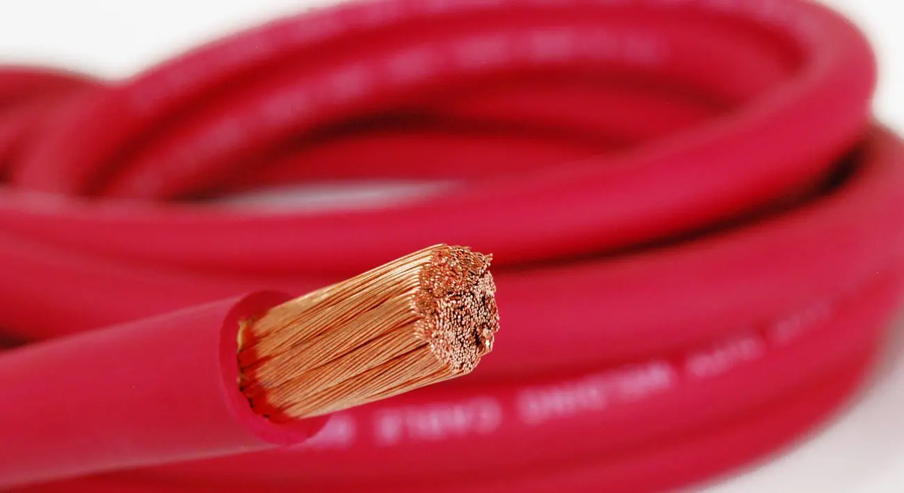 Nassau Power wire 4/0 Gauge AWG 225 ft RED. HD USA Welding Lead and Car Battery Cable 600V Copper Wire Cable