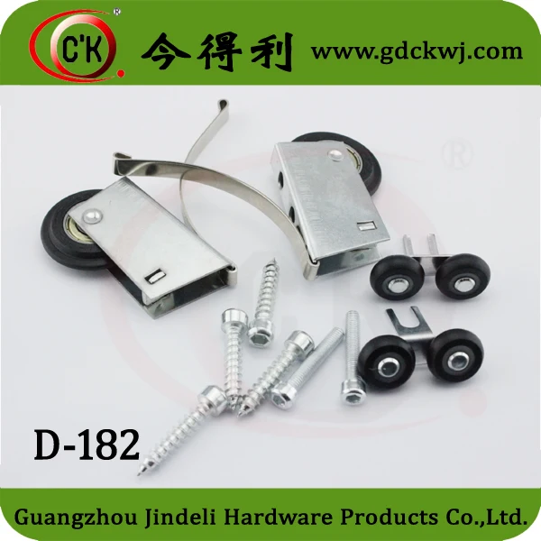bulk wholesale frameless plastic hanging wheels bottom roller heavy duty sliding door roller