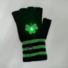 St.Patrick LED Glove with Knitted Shamrock
