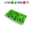 2018 LFGB dollar sign silicone ice mould money shape silicone ice molds,money ice form for summer