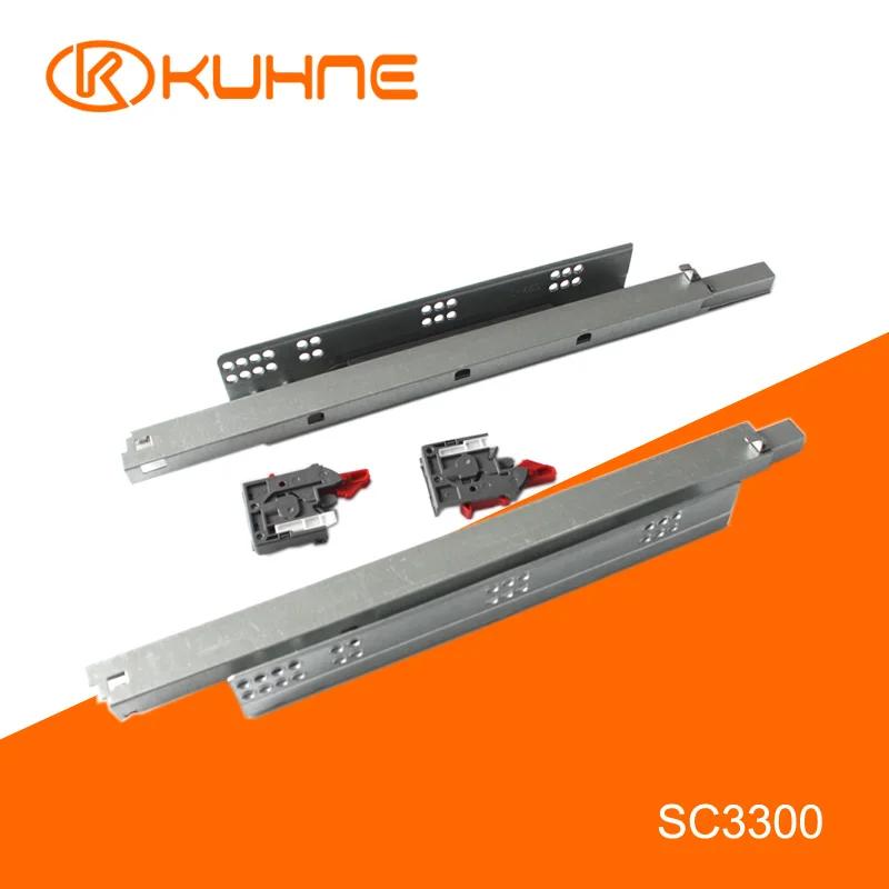 Soft Close Concealed Full Extension Clip On Undermount Drawer