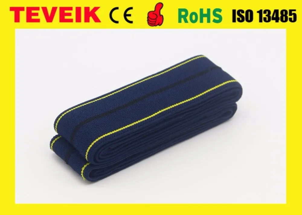 Reusable CTG belt,fetal monitor belt, dark blue, 4cm x 1.2m.jpg