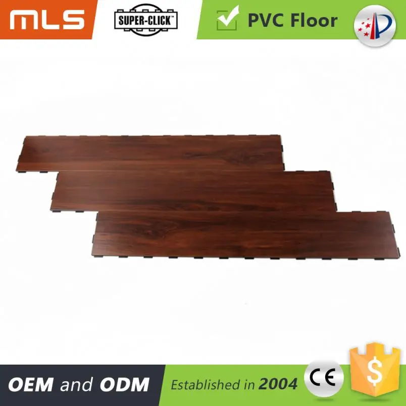 Best Price Multi Click System Wood Grain Pattern Pvc Vinyl Plank