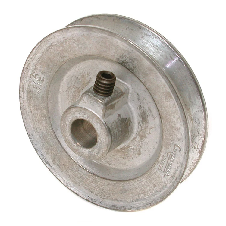 Excellent Oem V Belt Aluminum Keyway Pulley Air Condition Fixed Pulley