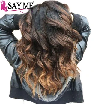 Ombre 1b 4 30 Extension Hair With Rubber Band Original Brazilian