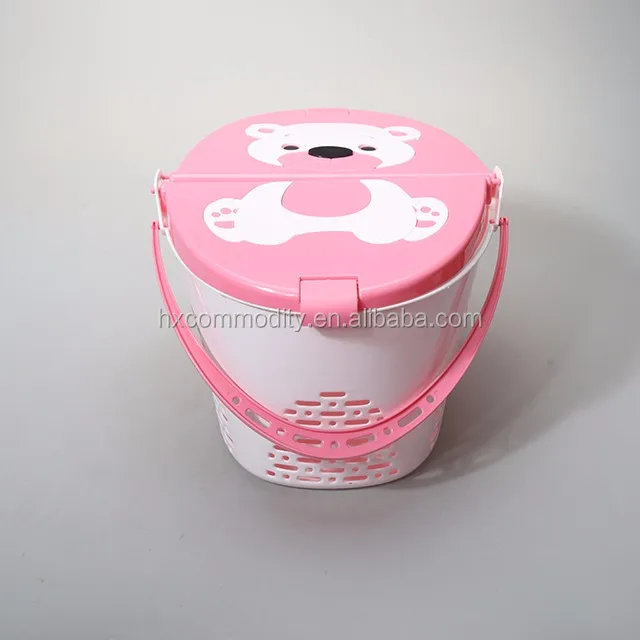 Pp Laundry Basket Cheap Plastic Baskets With Handles And Lid Buy