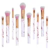 2019 newest marble make up makeup brush with holder