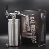 Free sample low MOQ portable full set mini draft beer keg dispenser with unique gift box in stock