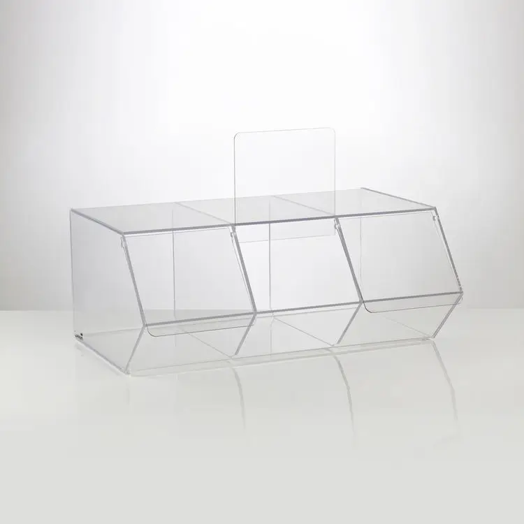 Clear Acrylic Candy Dispenser with Lid (3)