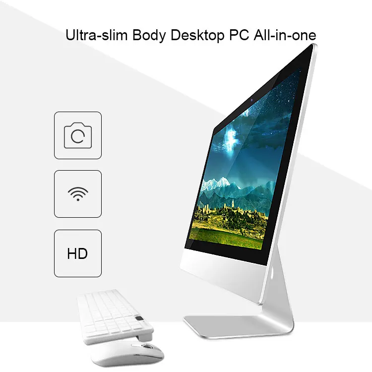 All In One Hd Non Touchscreen Desktop Computer With Keyboard And