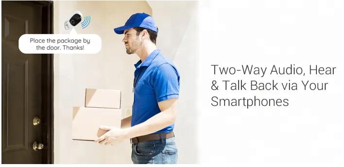 New Innovative Wireless Access Point 100% Wire-Free IP66 Waterproof  Low Power Consumption Door Bell Hidden Cctv Monitor Camera