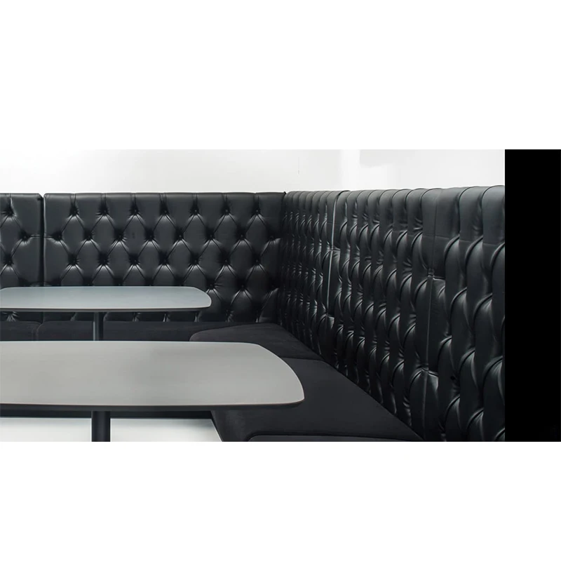 Cebu Market Used Restaurant Furniture Blue Velvet Restaurant Booth