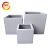 Not coated egg shape fiberglass flower pot for sale