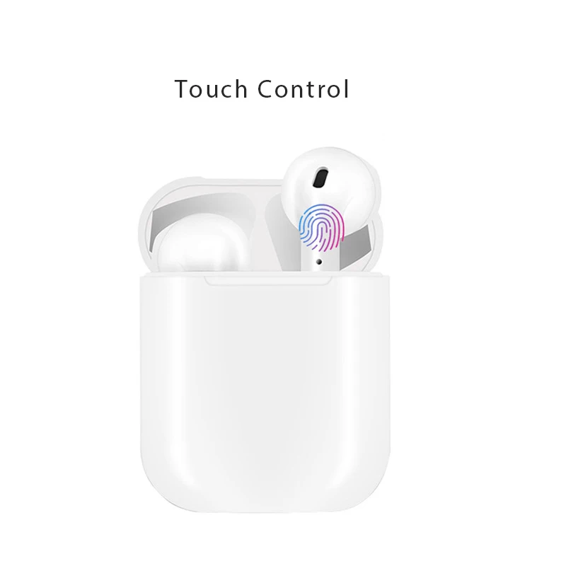 New Tech Automatic Pairing i11 touch 5.0 Twins Earbuds Stereo Strong Bass TWS with Mic - ANKUX.COM