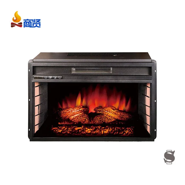 Insert Electric Fireplace Flat Front Decorative Fireplace With