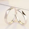 Inspire stainless steel jewelry latest design simple adjustable rings personality silver couple rings