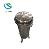 Bag filter housing in water treatment river well pool filter liquid filter treatment equipment to remove the impurity