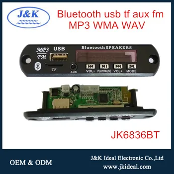 Jk6836bt Usb Mini Sd Mp3 Player Fm Radio Kit Circuit Board ...