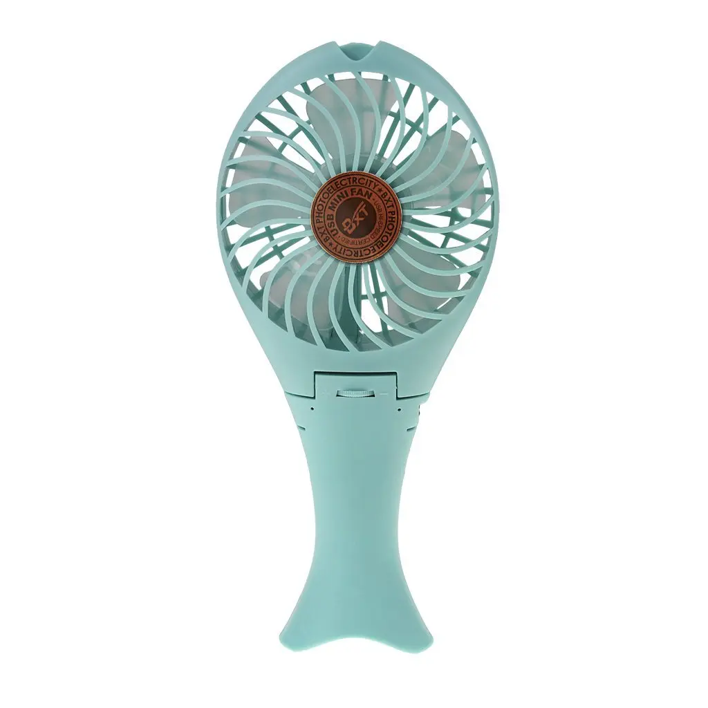 Best Quiet Desk Fan Find Deals On Line Get Quotations Bxt Mini Foldable Desk Fan Fishtail Handheld Quiet With Lanyard Usb Rechargeable Battery