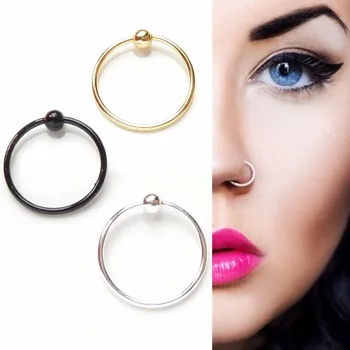 925 Sterling Silver Piercing Nose Fancy Nose Ring - Buy Fancy Nose Ring ...