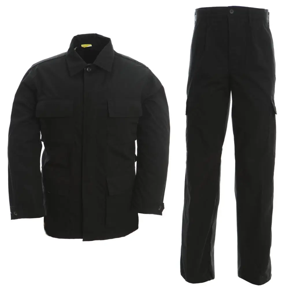 High Quality Black Military Camouflage Uniform Buy Military Uniform