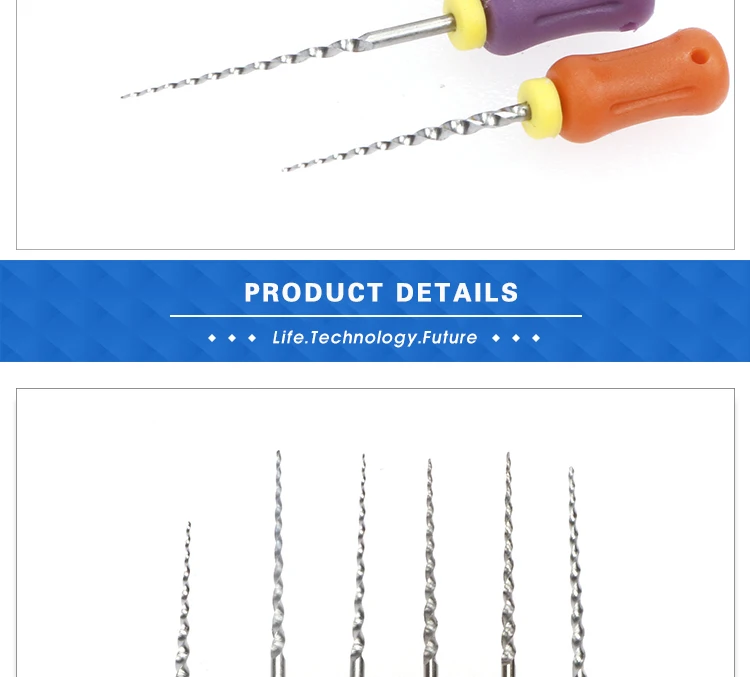Hand Use Dental Root Canal Reamer Rotary Endodontics Direct Canals