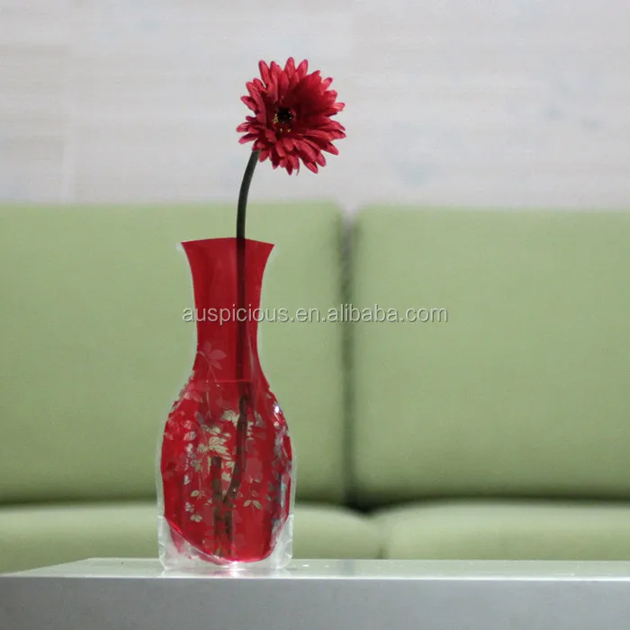 Jarrones De Plástico Pvc Transparente Para Flores,Baratos,Promoción