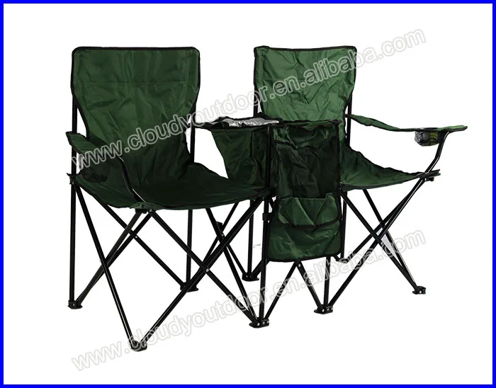 Cooler Double Camping Chair With Umbrella Buy Double Camping Chair