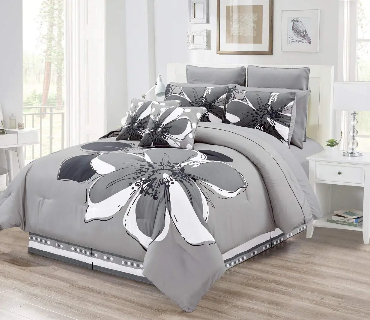 Comforter sets are designed to keep you updated and fashionable in the most...