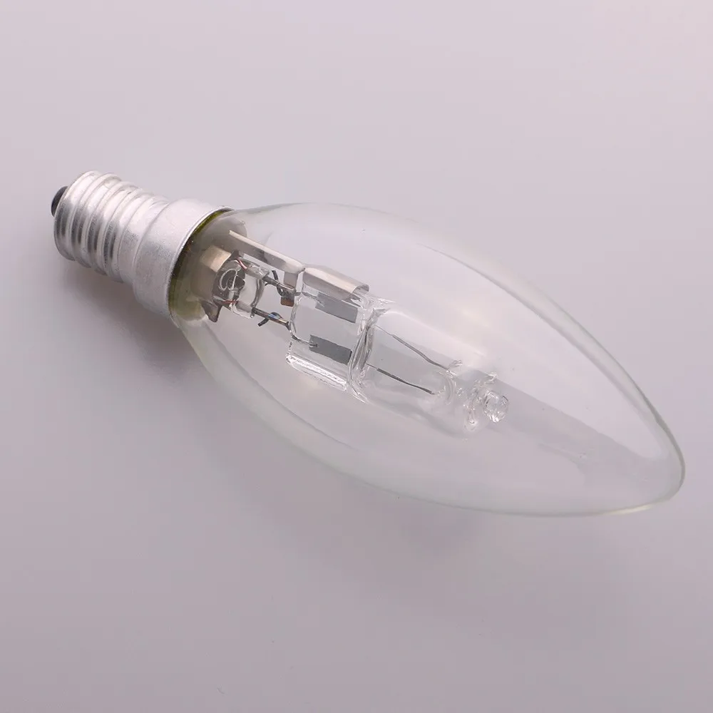 18w 28w 42w Halogen Bulb Lamp C35 Energy Saving Halogen Lighting E14 ...