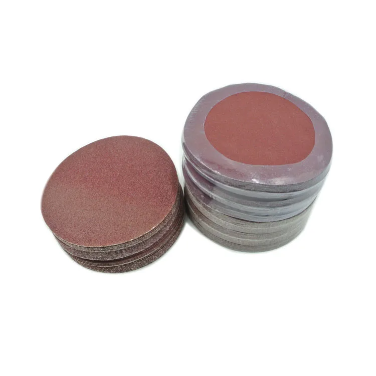 100pcs 2 Inch Sanding Discs With Hook And Loop Sandpaper For Circular