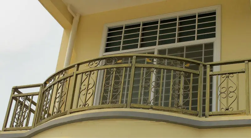 Antique Outdoor Decorative Wrought Iron Balcony Railing Designs - Buy