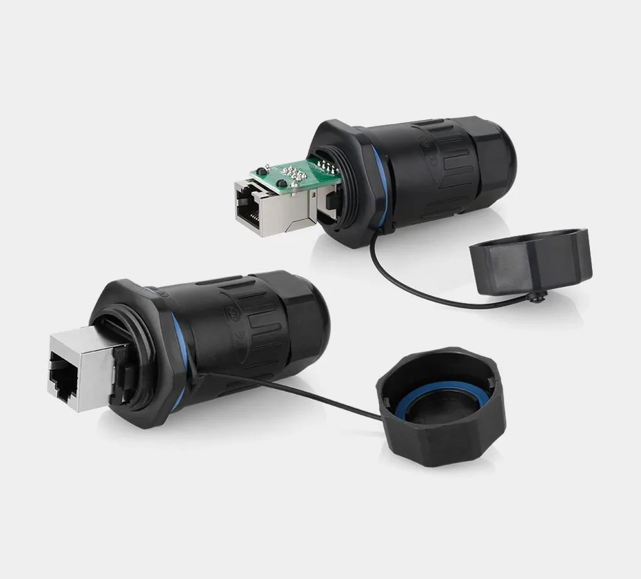 Bulkhead Outdoor Extension Bulkhead Circular Rj45f