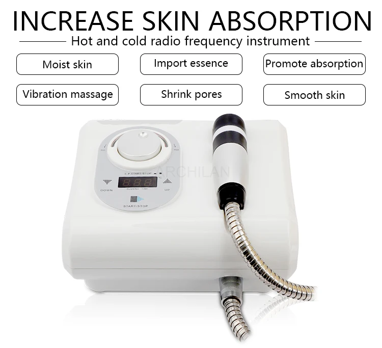 Device Hot Cold Rf Hammer Cryotherapy Facial Equipment