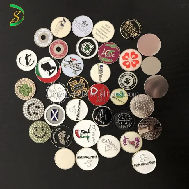 Metal Cheap Golf Markers Cheap Blank Ball Marker Golf Ball Marker Buy