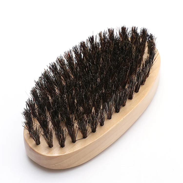boars hair beard brush