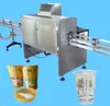 Automatic Drink straw applicator machine, drink straw adhesive machine
