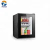32L noiseless hotel mini bar electric refrigerator with soild door with CE