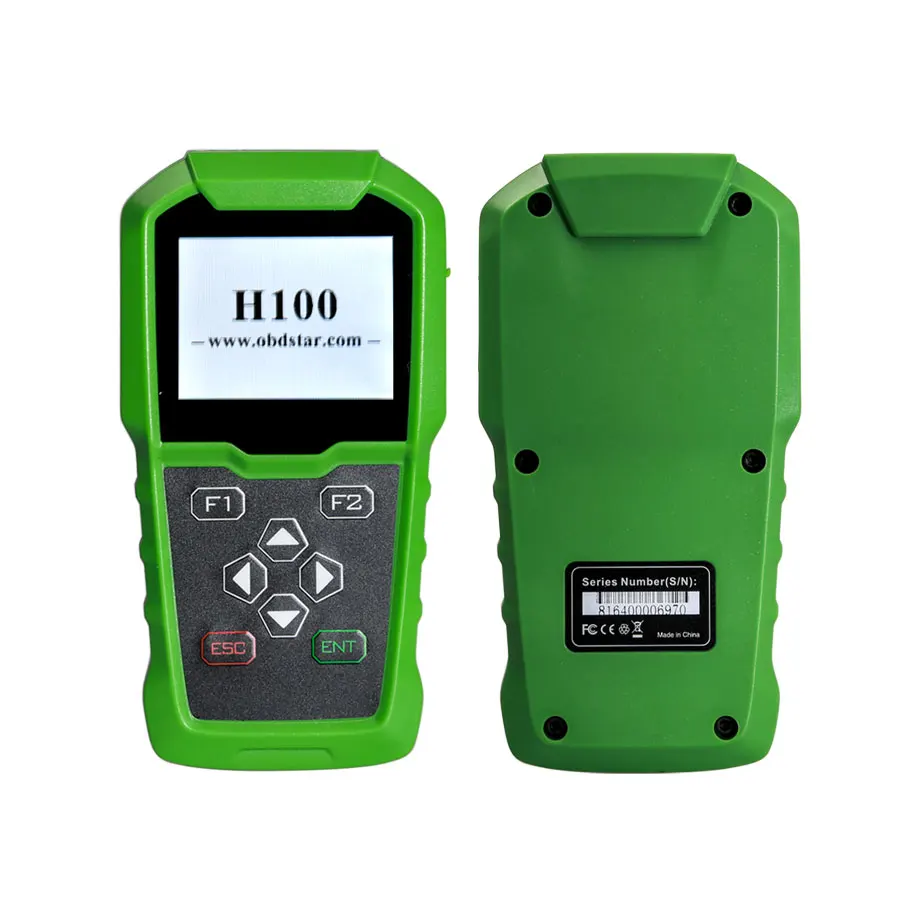 OBDSTAR H100 Auto Key Programmer use new hardware chip, have better performance than F100