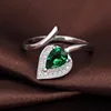 Medical equipments pure rhodium plated finger ring with lithium battery