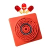 30cm 300mm PP base collapsible traffic safety cones with light