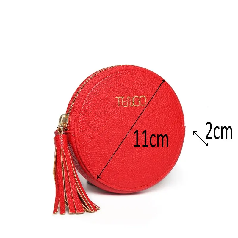 size leather coin pouch