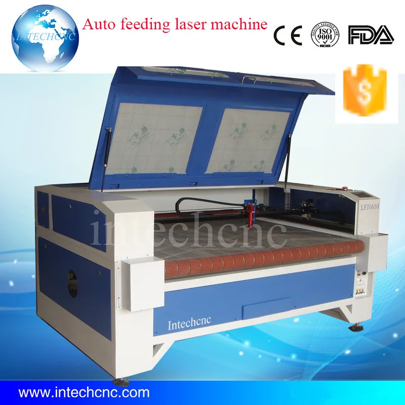 high steady 1610 laser cutting machine made in china