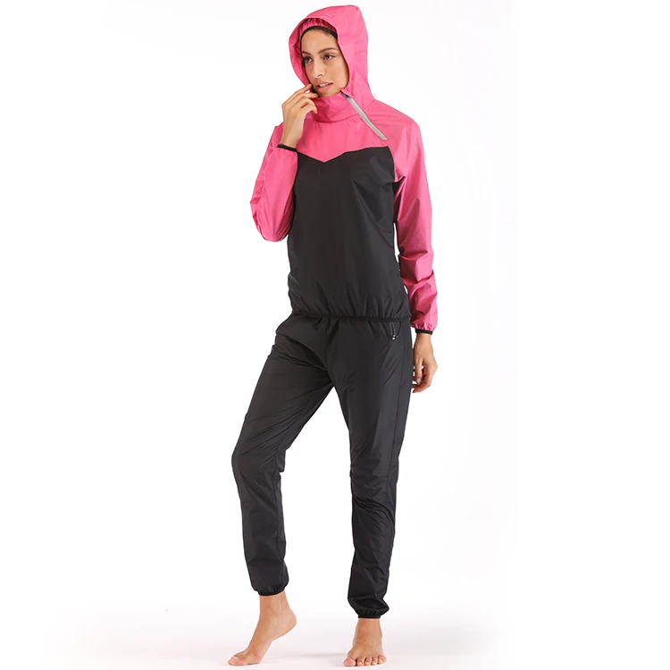 Sport Running Outdoor Active Wear Jogging Suits Sweat Sauna Suit For