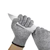 safety double dipped nitrile cut resistant gloves sharp object en388 anti-cut level 5 hppe working gloves