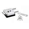 stainless steel glass door patch fitting lock to the wall