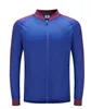 New design cheap soccer/ football training jacket jersey blue sportswear men uniform training & jogging wears