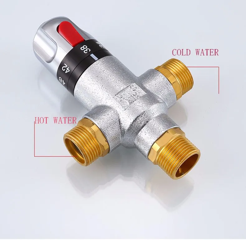 3way Water Thermostatic Mixing Valve For Solar Water Heater Buy 3