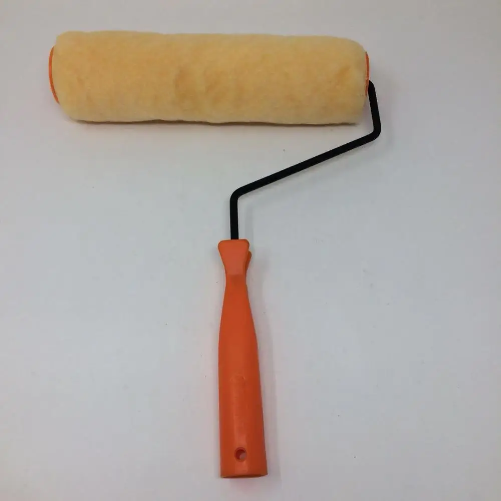 thailand style 10 inch paint roller yellow polyester paint