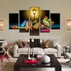 5 Piece Canvas Wall Art Home Decor Abstract Frog Painting Wall Picture Acrylic Painting Modern Decoration Painting on Canvas